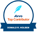 Avvo Top Contributor Donald R. Holben